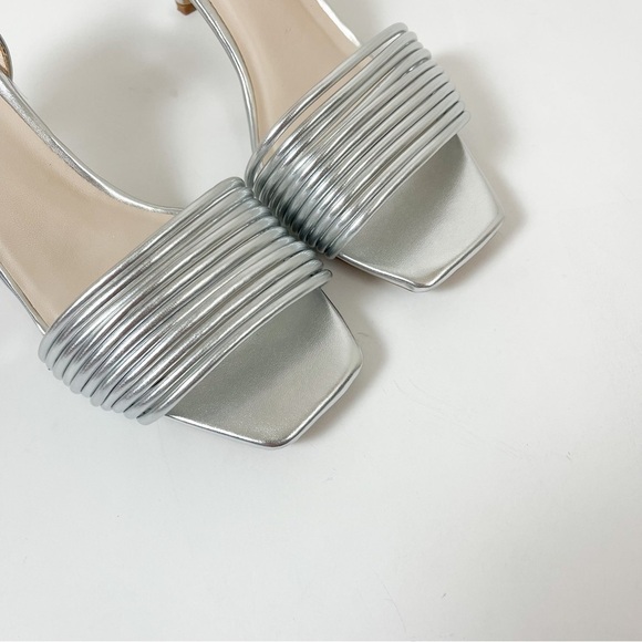 H HALSTON Hong Kong Sling Back Strappy Heel Sandals size 7 1/2 - Picture 3 of 8